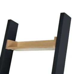Ashstead Ladder Shelf - Oak & Charcoal -Furniture Series 13642205 1954953455330568