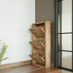 Erik Slatted Shoe Storage Unit -Furniture Series 13642845 1764967648417070