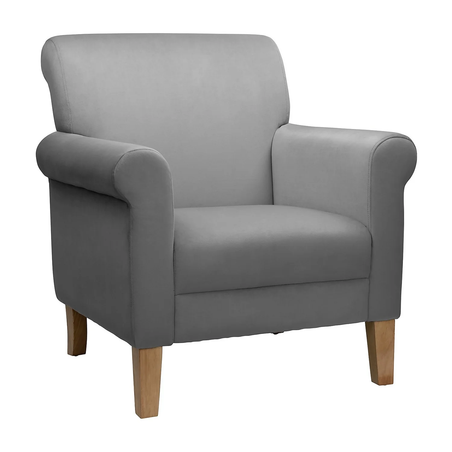 Carlotta Armchair - Grey 1 Carlotta Armchair - Grey