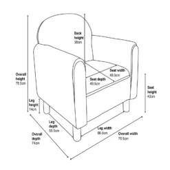 Barry Boucle Armchair - Cream -Furniture Series 13644170 1375018742914622