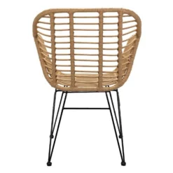 Ronnie Rattan Dining Chair - Set Of 2 -Furniture Series 13644186 1714997056827453