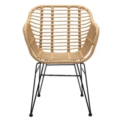 Ronnie Rattan Dining Chair - Set Of 2 -Furniture Series 13644186 5744997056744611