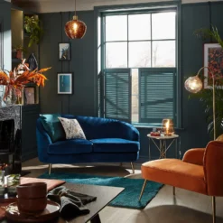 Lucie Asymmetric 2 Seater Sofa - Midnight -Furniture Series 13644192 1395003705578275