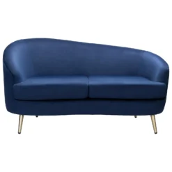 Lucie Asymmetric 2 Seater Sofa - Midnight -Furniture Series 13644192 2505003705603532