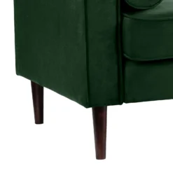 Draper Velvet 3 Seater Sofa In A Box - Green 11 Draper Velvet 3 Seater Sofa In A Box - Green -Furniture Series 13646000 1824978299957786