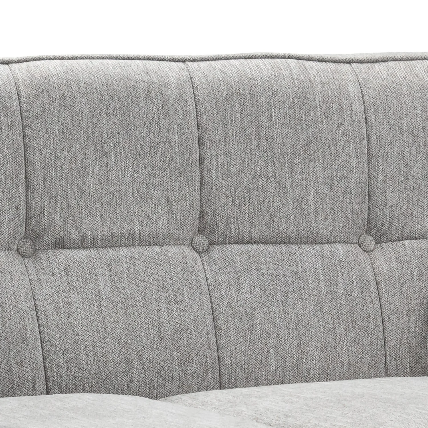 Draper Woven Fabric 2 Seater Sofa In A Box - Grey 5 Draper Woven Fabric 2 Seater Sofa In A Box - Grey - Image 5