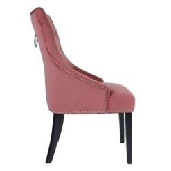 Annabelle Velvet Chairs - Set Of 2 - Rose -Furniture Series 13667707 8984964354961540