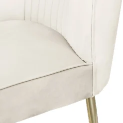 Gigi Velvet Chaise Longue - Cream 13 Gigi Velvet Chaise Longue - Cream -Furniture Series 13698291 4334975247734764