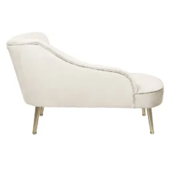 Gigi Velvet Chaise Longue - Cream 10 Gigi Velvet Chaise Longue - Cream -Furniture Series 13698291 7894975247576052