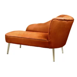 Gigi Velvet Chaise Longue - Tangerine 11 Gigi Velvet Chaise Longue - Tangerine -Furniture Series 13698292 1284975247591670