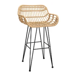 Ronnie Rattan Bar Stool - Set Of 2 -Furniture Series 13863935 2125001688266576