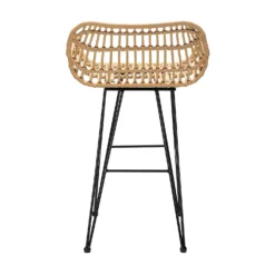 Ronnie Rattan Bar Stool - Set Of 2 -Furniture Series 13863935 7075001688315839