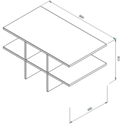 House Beautiful Internal Storage For Double Wardrobe, Pigeon Hole - Oak Effect -Furniture Series 13864382 1495005842755922