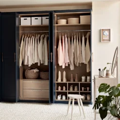 House Beautiful Internal Storage For Double Wardrobe, Pigeon Hole - Oak Effect -Furniture Series 13864382 9255036608762008