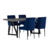 Holte Dining Table And 4 Ava Chairs