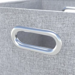 Clever Cube Fabric Insert - Set Of 2 - Woven Silver -Furniture Series 13911399 1174981913270010
