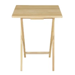 Wooden Folding Table - Natural -Furniture Series 13954127 8715012830696152