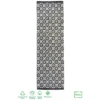 Recycled Cotton Starburst Rug - Monochrome - 60x180cm