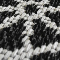 Recycled Cotton Starburst Rug - Monochrome - 60x180cm 8 Recycled Cotton Starburst Rug - Monochrome - 60x180cm -Furniture Series 14015880 9395006088310686