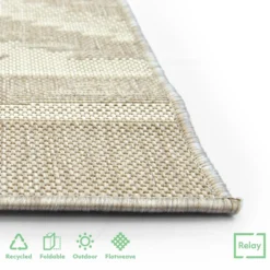 Recycled Diamond Rug - Natural - 120x170cm 8 Recycled Diamond Rug - Natural - 120x170cm -Furniture Series 14015899 1095006089970001