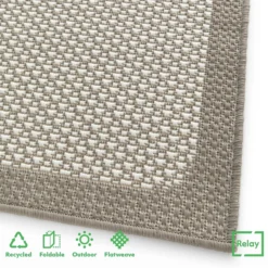 Relay Recycled Indoor/Outdoor Rug - Natural - 120x170cm -Furniture Series 14015907 1965006090867907