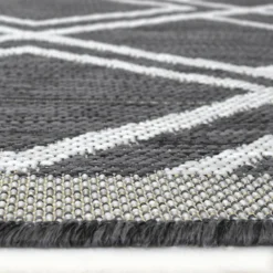 County Diamonds Indoor/Outdoor Rug - Silver - 67x200cm -Furniture Series 14016061 9225006086608168