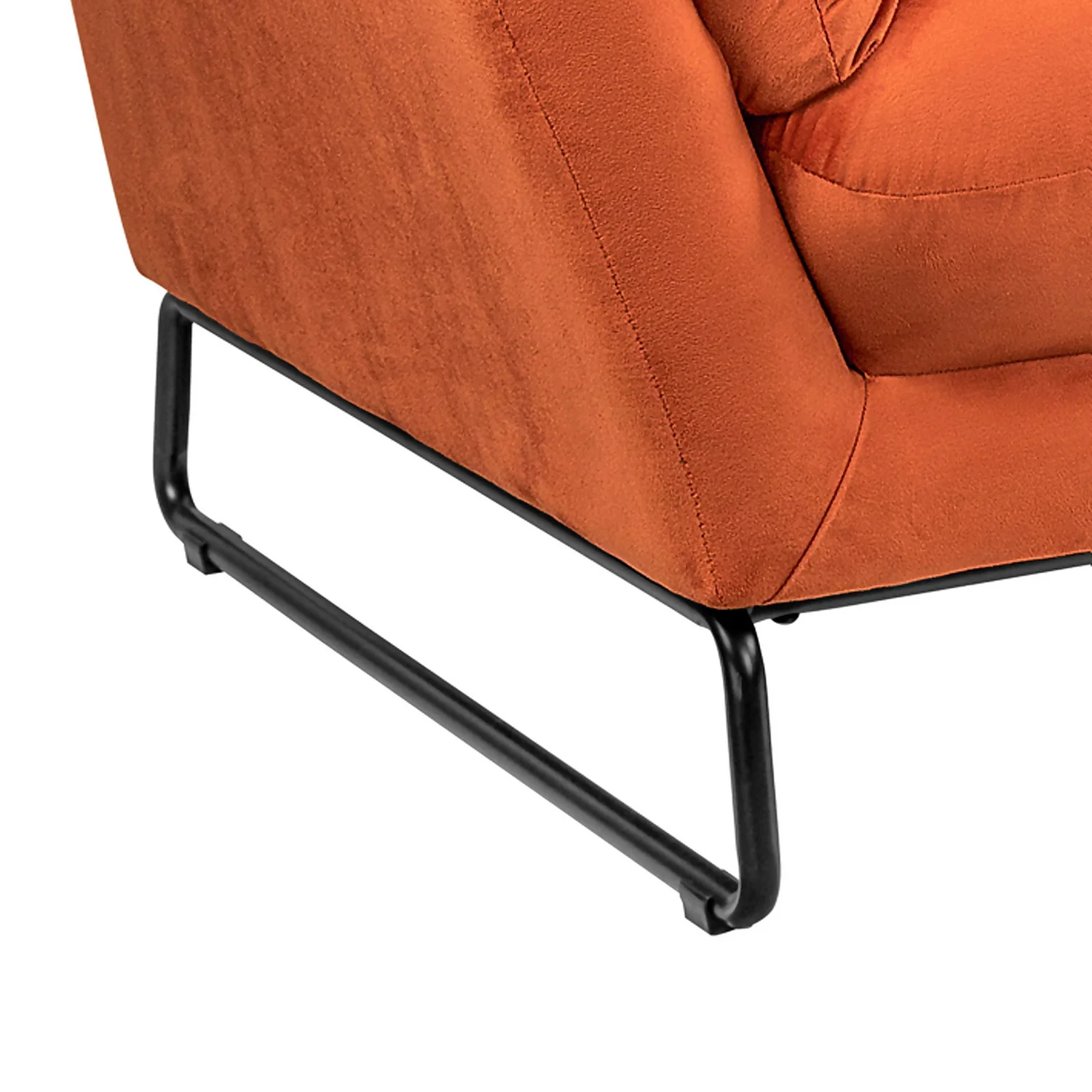 The Snuggler Button Chair - Burnt Orange 6 The Snuggler Button Chair - Burnt Orange - Image 6