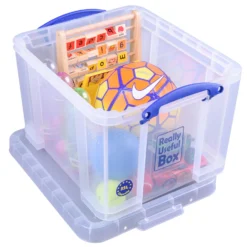 Really Useful Storage Boxes 4 Piece Bonus Pack - 3L, 9L, 35L & 84L -Furniture Series 14513454 8315049148250478