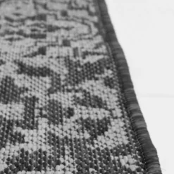 Indoor Outdoor Tile Rug - Grey - 133x190cm -Furniture Series 14758874 1335053510899756