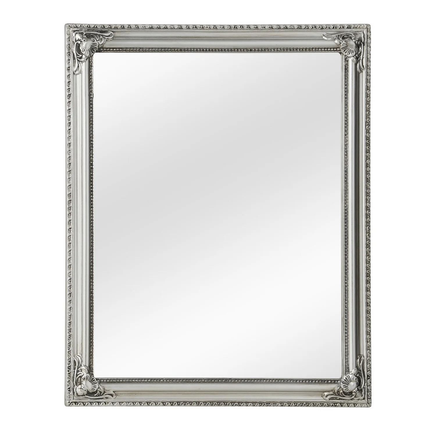 Classic Wall Mirror - Silver - 46x56cm 1 Classic Wall Mirror - Silver - 46x56cm