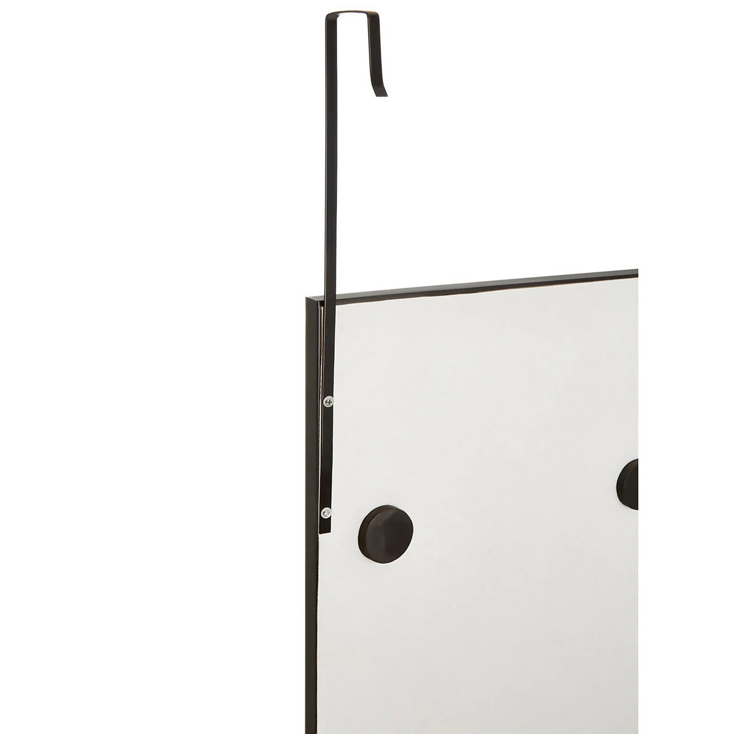 Over Door Hanging Mirror - Grey - 33.5x124cm 5 Over Door Hanging Mirror - Grey - 33.5x124cm - Image 5