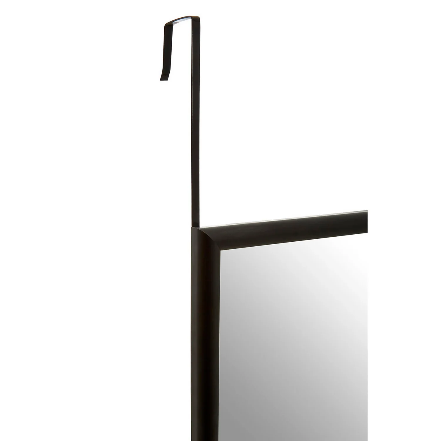 Over Door Hanging Mirror - Grey - 33.5x124cm 4 Over Door Hanging Mirror - Grey - 33.5x124cm - Image 4