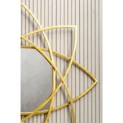 Farran Metal Wall Mirror - Champagne Gold - 91.5cm -Furniture Series 14820944 1645058438617109