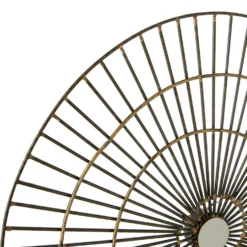 Mirano Medium Abstract Wall Art - Gold - 45x47cm -Furniture Series 14820992 4935057940644520