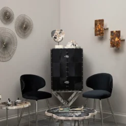 Mirano Large Abstract Wall Art - Gold - 59x61cm -Furniture Series 14820997 1445057940225564