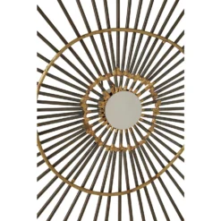 Mirano Large Abstract Wall Art - Gold - 59x61cm -Furniture Series 14820997 1485057940334161